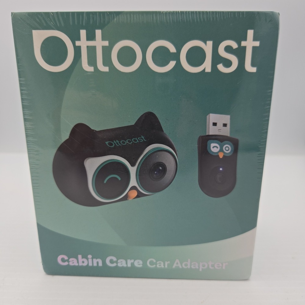 Ottocast Cabin Care Wireless CarPlay Adapter + Baby Camera 1080P HD USB Plug